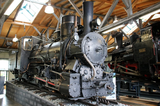 JŽ: Zahnraddampflokomotive 97-019 in der Lokwelt Freilassing