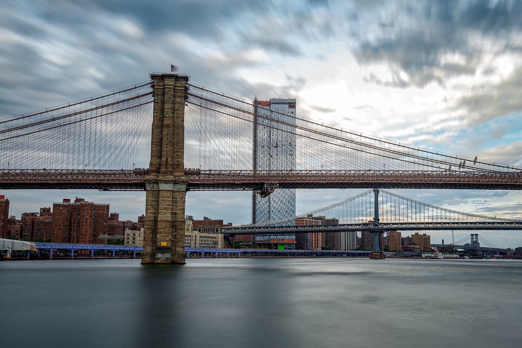Bridges Brooklyn Bridge Manhattan Bridge And Williamsbu Flickr