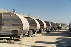 Rows Of Trailers