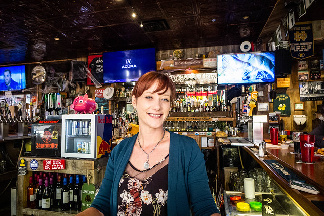 Tiffany the Bartender at Dugan's Pub-001