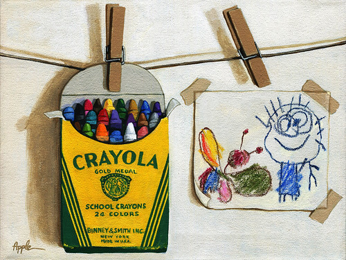 Crayons & Drawing | by L. Apple Originals