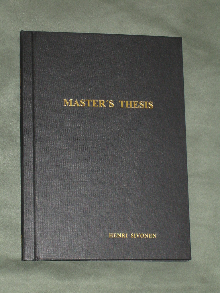 Master's Thesis | The inside (2007-05-10T00-13-50.jpg) | Henri Sivonen |  Flickr