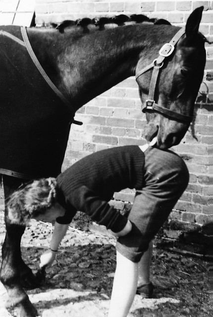 Mutual Affection (Diana Walford & her horse) 1955, no border 2018