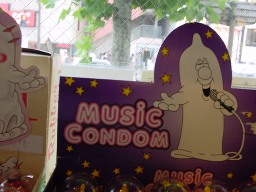 harajuku - musical condom | wow, even condoms do the karaoke… | Flickr