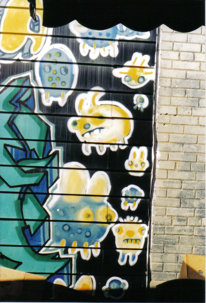 cool graffiti in Kensington | this particular artist has wor… | Flickr