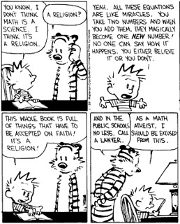 calvin and hobbes math atheist | by mis-nagid