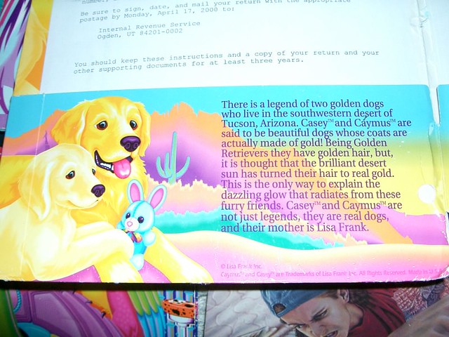 casey and caymus | All of the Lisa Frank folders have storie… | Flickr