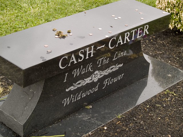 Johnny Cash and June Carter Gravesite