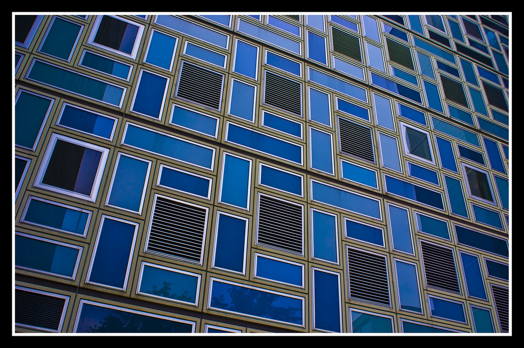 Abstract... | Some coloures squares on a building in Cologne… | Flickr