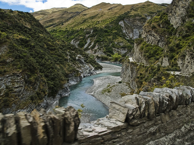 Shotover River from Skipper's Canyon Road
