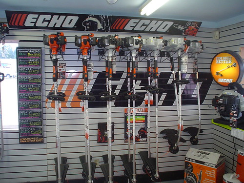 Echo Trimmer Display | by Len's Mower Shop