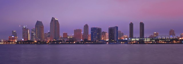 San Diego Morning Skyline