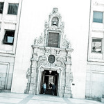 Caja de Madrid with a baroque entrance
