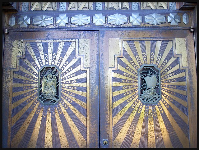 Detail: Door, National Shrine of the Little Flower--Royal Oak MI
