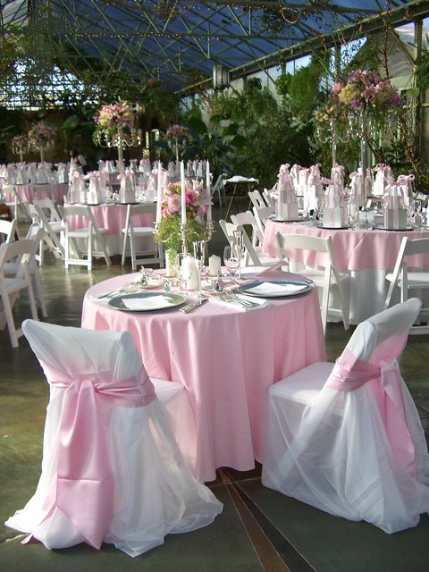 Blush Pink Bridal Table for two.