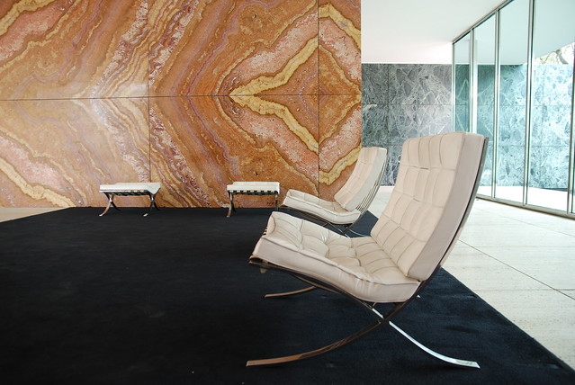 Mies Chair in Barcelona