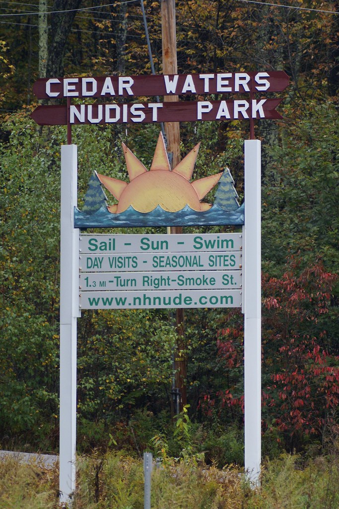 ...Cedar Waters Nudist Park (www.nhnude.com). 