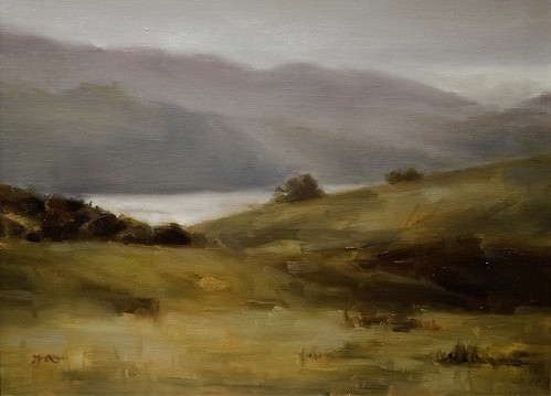 Quick Landscape Painting North Highway No. 1 II