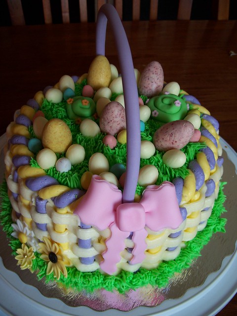 Easter cake bow 004