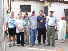 Josefina and Dionisio and the Family in Balleza