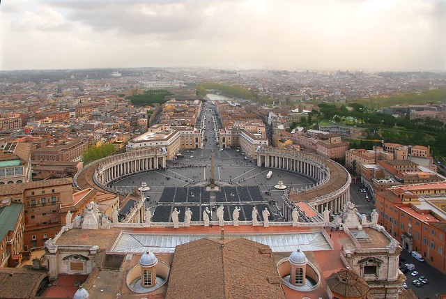 Vatican - weather and light cavort