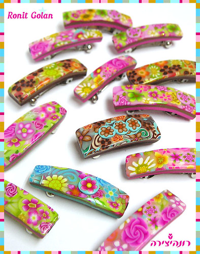 Small Barrettes | Small Barrettes for girls and women - Summ… | Ronit ...