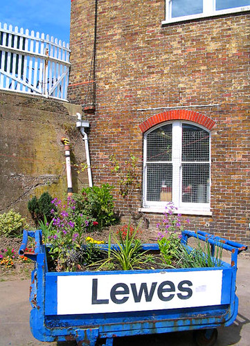 Lewes station welcome to UK