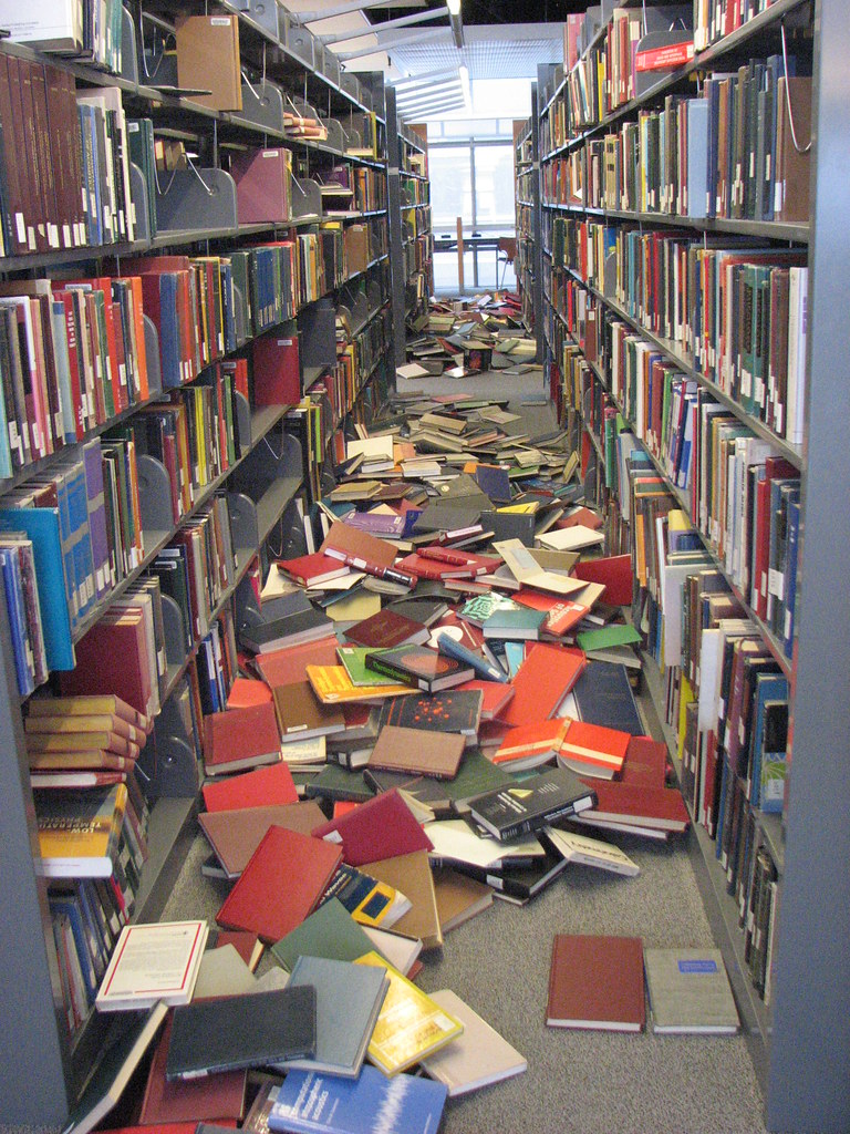 After the 2007 earthquake. | Branch: King Library. Date: 10/… | Flickr