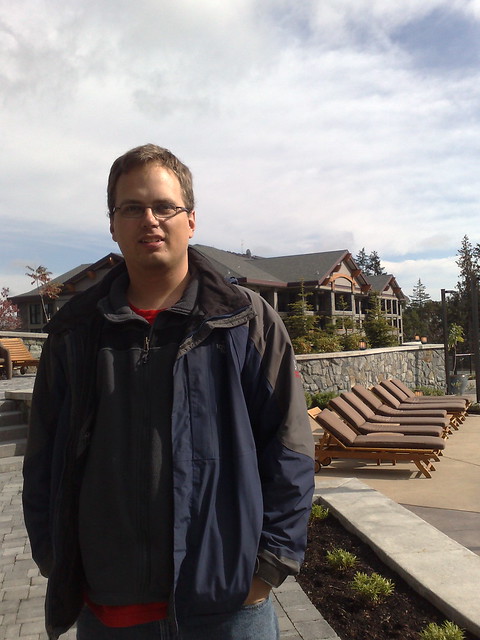 Me With Bear Mountain Resort in the Background