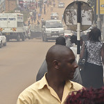 The dusty streets of Kampala