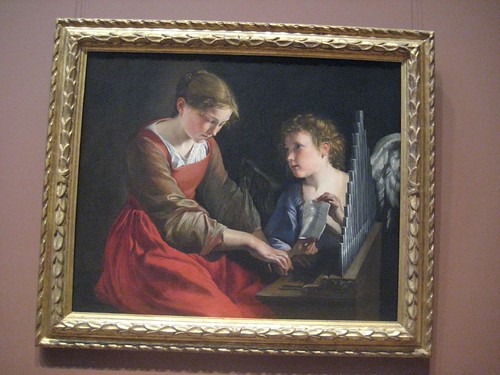 Saint Cecilia and an Angel | by unforth