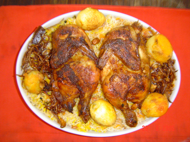 Arabic Majboos(its Chiken Biriyani dish)