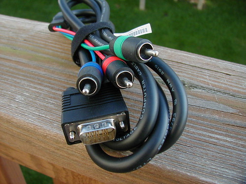 Component Video to VGA Cable | by techmsg
