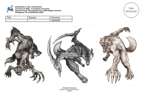 Concept Warewolf Character | by entheos.animation