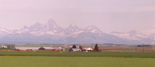 sunny summer skyline mountains 2001 driving clear idaho landscape snow afternoon nature spring tetons aerial grouped day favorited