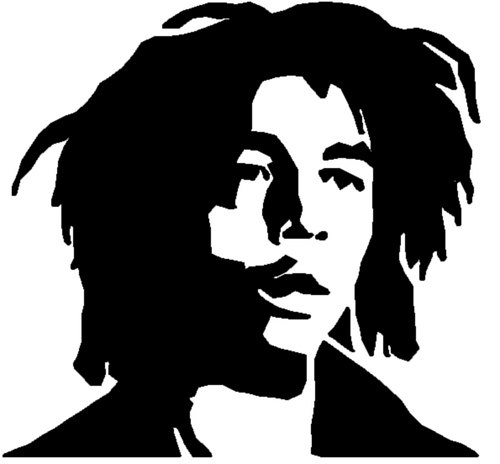Bob Marley stencil | *Abuze420* | Flickr