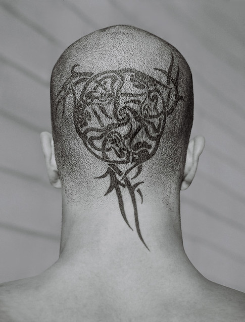 Henning von Berg: TATTOO | Cover model Adam Killian's head. | Flickr