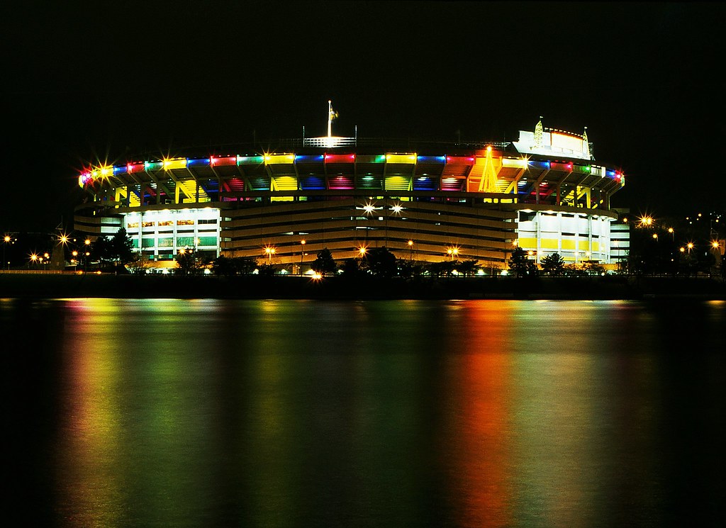 Three Rivers Stadium | Scan of a slide. Not sure when I took… | Flickr
