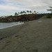 Mauna Lani, Hawaii - private black sand beach