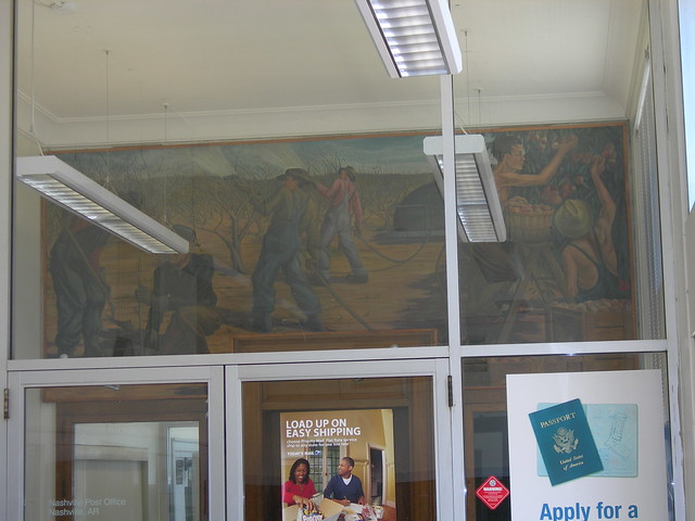 Nashville Arkansas Post Office Mural