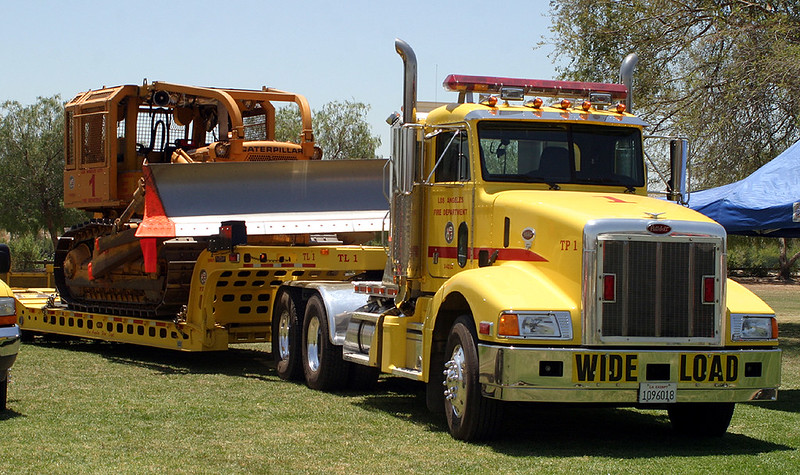 Los Angeles Fire Department Dozer/Transport 1 | Uploading so… | Flickr