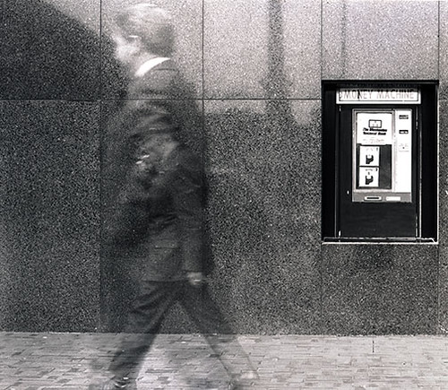 29D N Man Walking by ATM 1974 ©1978