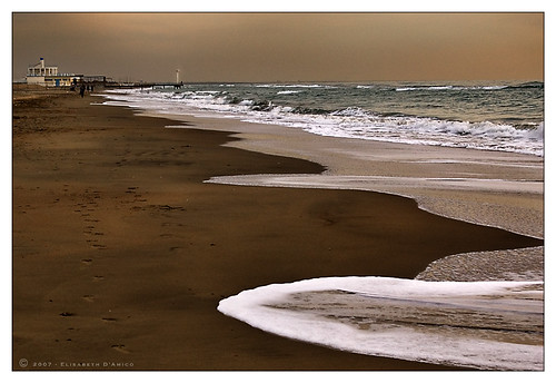 sea beach wales trace step
