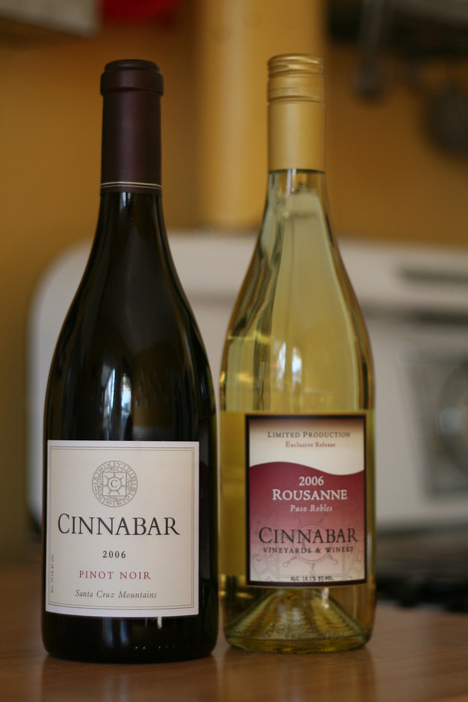 Cinnabar Wine Shipment - March 2008