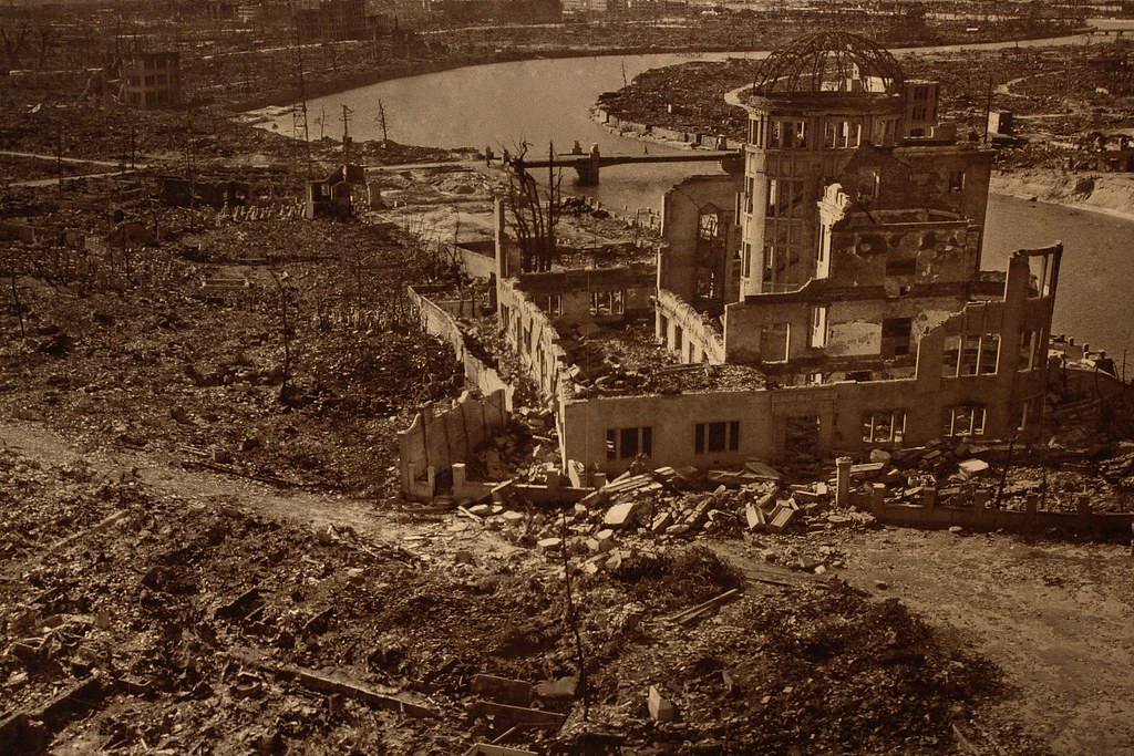 Hiroshima after the atom bomb
