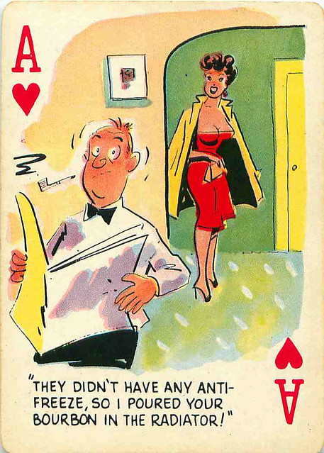 Pin-up Cartoon Playing Cards