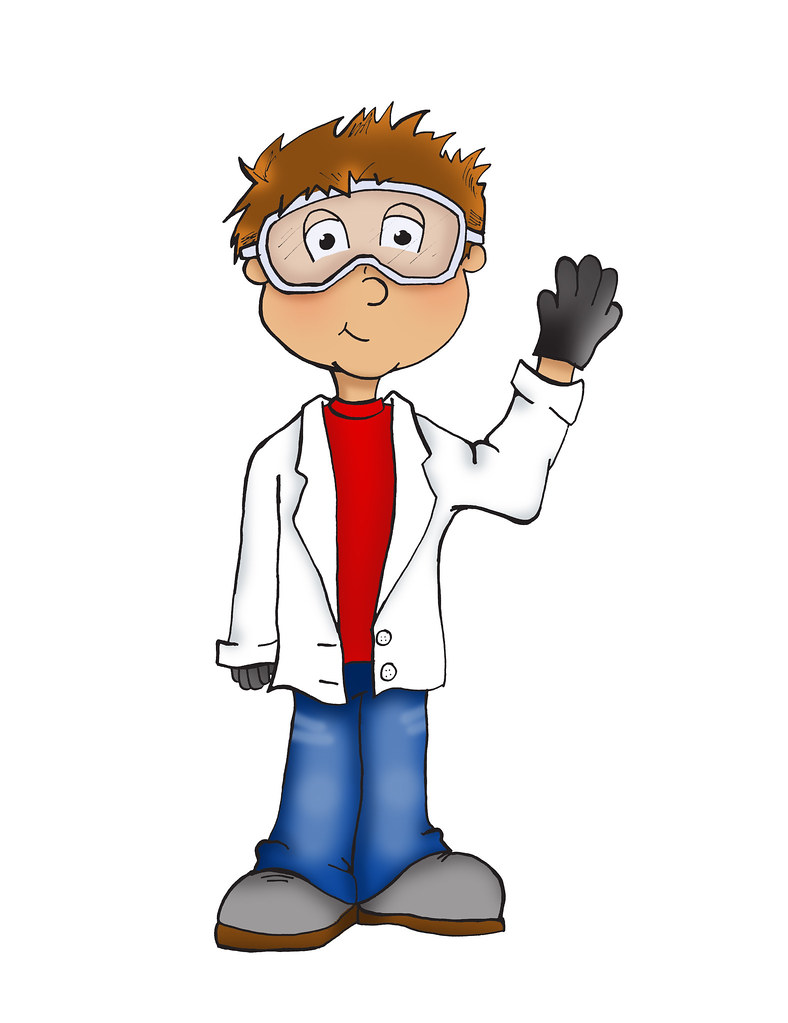 Cartoon Scientist | An Illustration I did for a children's s… | Flickr