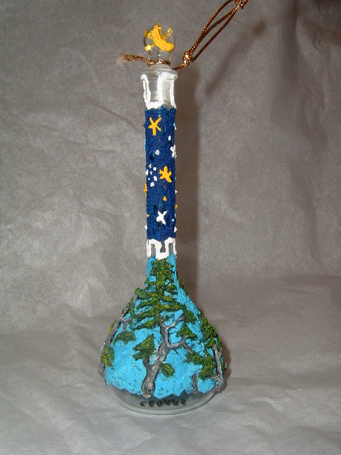 Phoenician themed flasks - Cedars of Lebanon