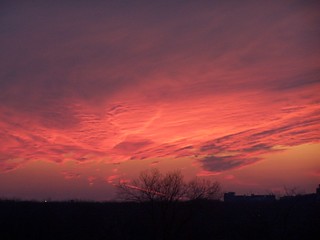 Sunset in Kansas City, Missouri