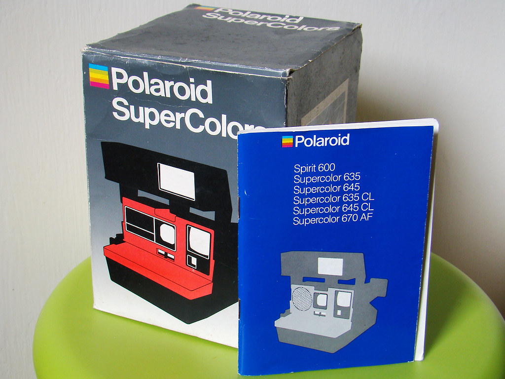 Polaroid SuperColor 645 CL with box - IV